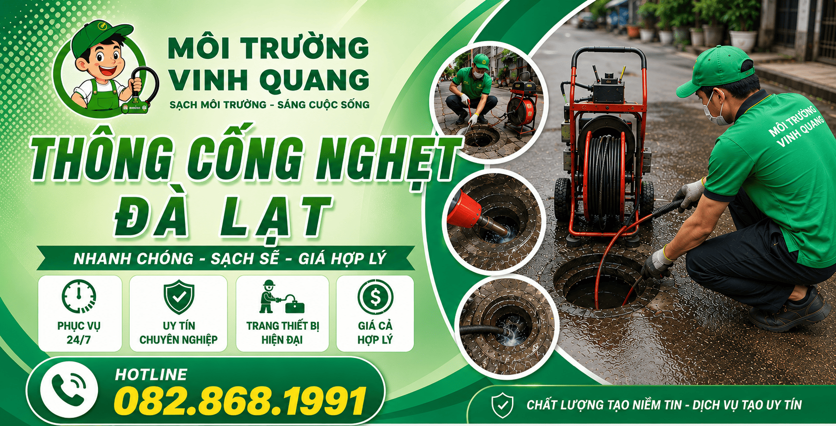 Thông Cống Nghẹt Đà Lạt