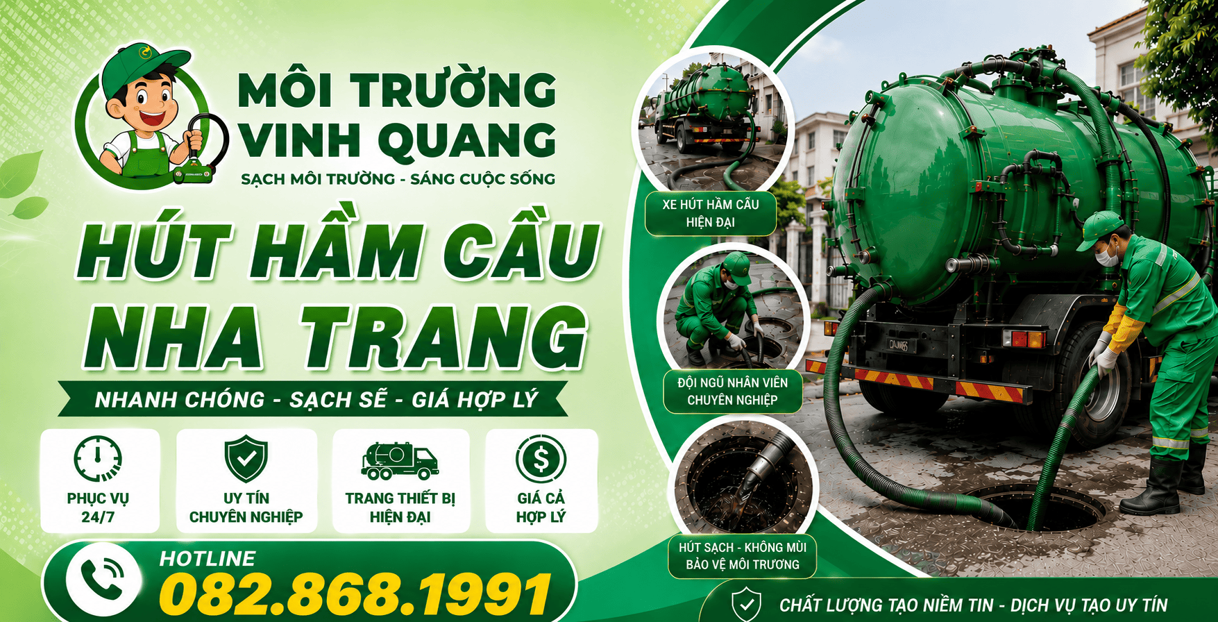 Hút Hầm Cầu Nha Trang
